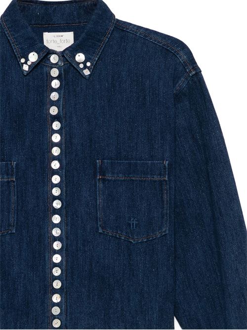 Denim shirt FORTE FORTE | 13545bisINDIGO